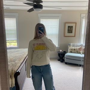 Free People sweater fleece lined